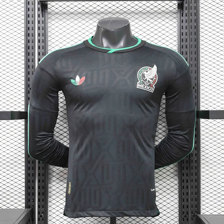 Player Version Mexico 2026 World Cup Long Sleeves Third Jersey 1:1 Thai Quality