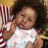 20'' Wright Lifelike Soft Black Reborn Baby Doll Girl - RBBI-Myrebornbabydoll&reg; Myrebornbabydoll&reg;