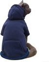 Dog Hoodie Sweatshirts, Pet Clothes Hoodies Sweater with Hat and Leash Hole, Soft Cotton Outfit Coat for Large Medium Small Dogs. 
