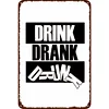 (Multi Style)Beer Bar Cafe - Metal Tin Signs(8*12Inch/12*16Inch) - Bar