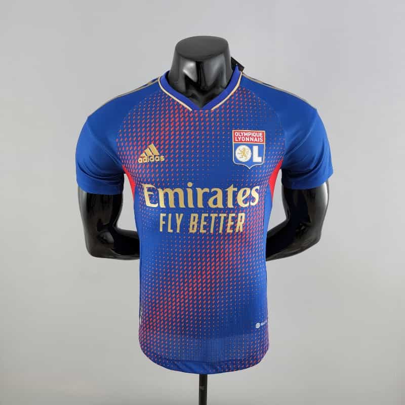 22-23 Player Version Lyon Soccer Jersey Third Away