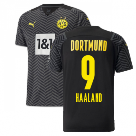 Maillot Borussia Dortmund Erling Haaland 9 Extérieur 2021/22 Junior