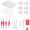 DIY Multifunctional Diamond Painting Cover Plate Turn Drill Tray Tool Set
