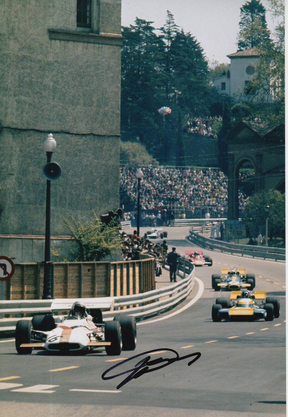 Howden Ganley Hand Signed 12x8 Photo Poster painting Yardley BRM F1.