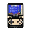 2 in 1 Handheld Video Game Console Built-in 500 Classic Mini Games with 5000mAh Battery Pack Magnetic Power Bank Wireless Charger 