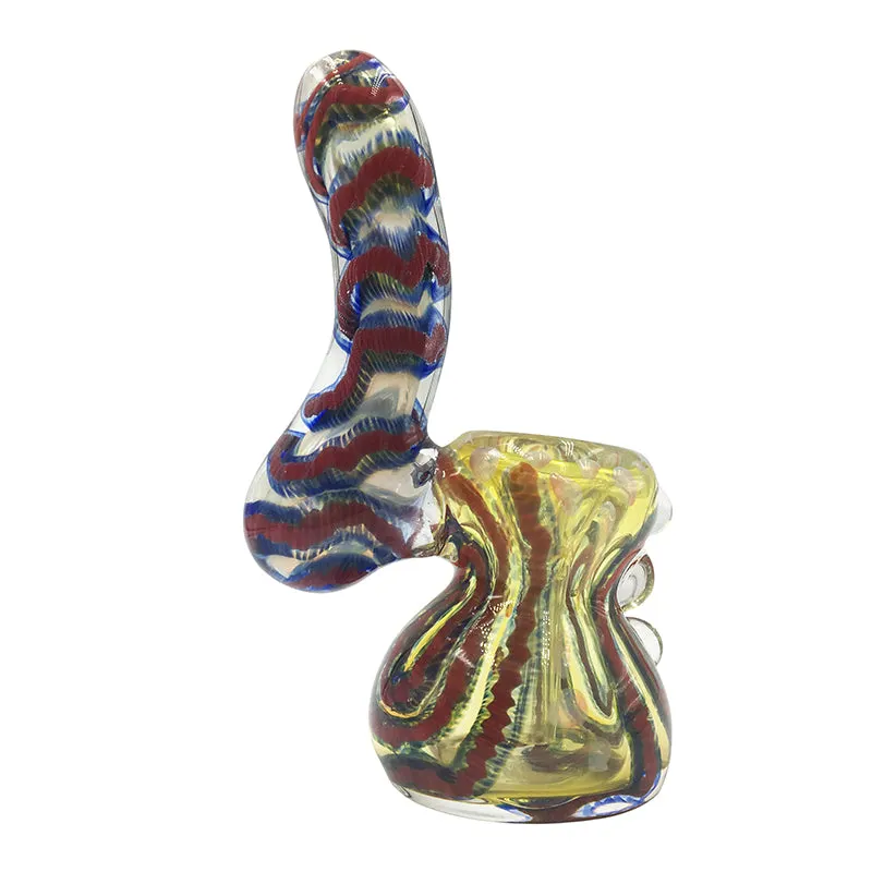 Conventional Glass Hammer Bubbler Smoking Pipe