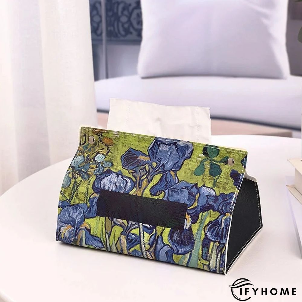 Oil Painting Tissue Box | IFYHOME