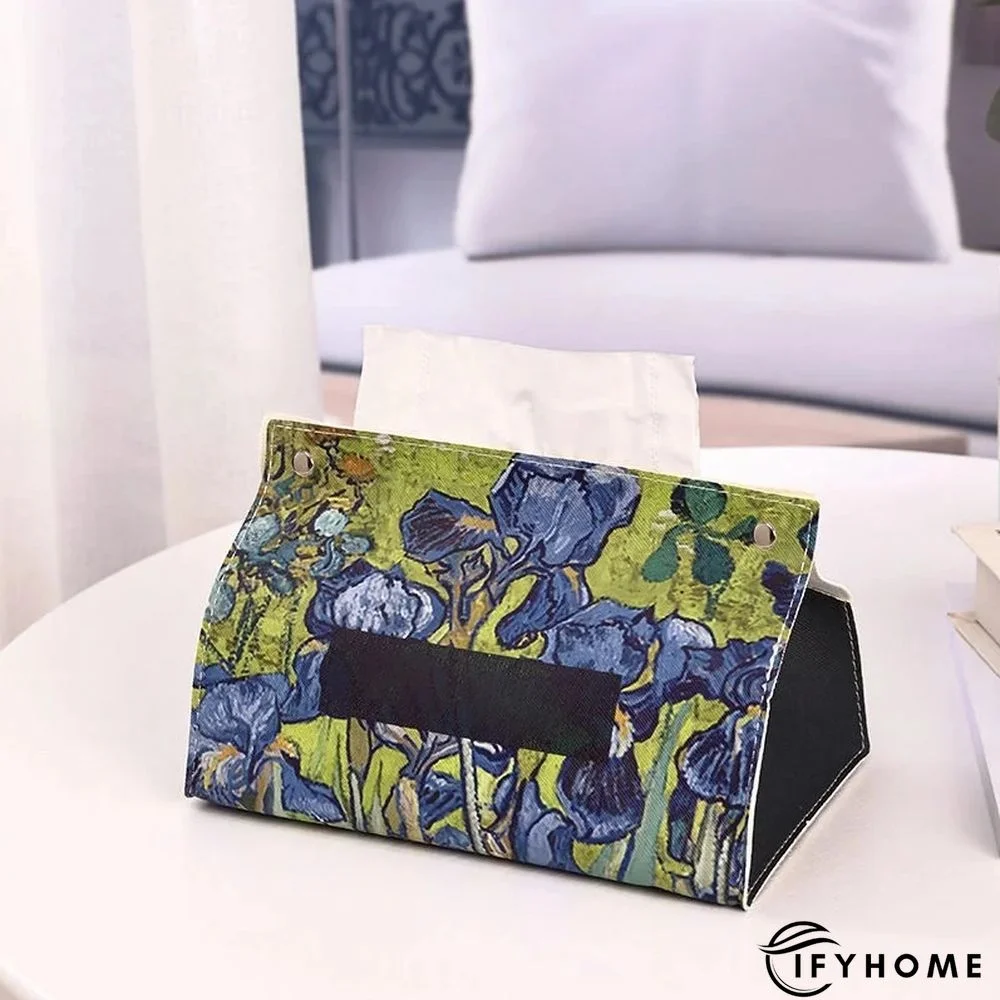 Oil Painting Tissue Box | IFYHOME