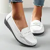 Women&lsquo;s Flat Loafer Ballet Leather Breathable Casual Shoes
