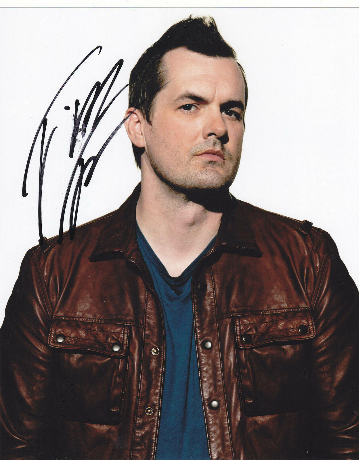 JIM JEFFERIES SIGNED AUTOGRAPH 8X10 Photo Poster painting COMEDIAN PROOF #3