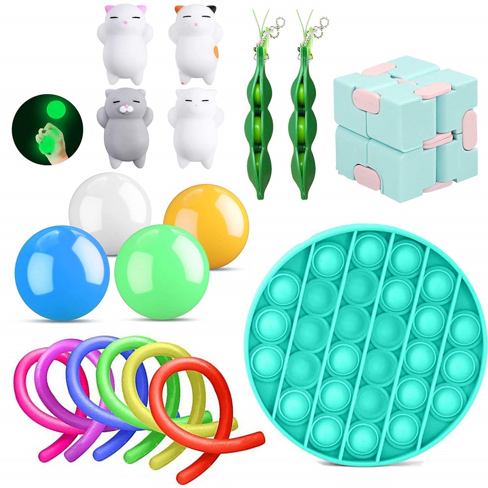 

18pcs Decompression sensory toy set, 501 Original