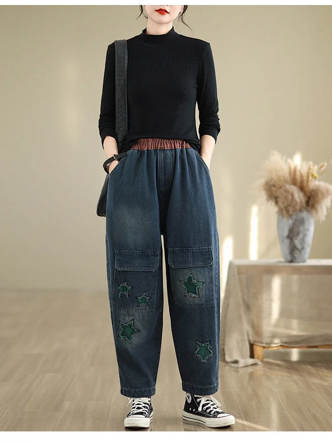 Women Half Sleeve V-neck Solid Color Dress