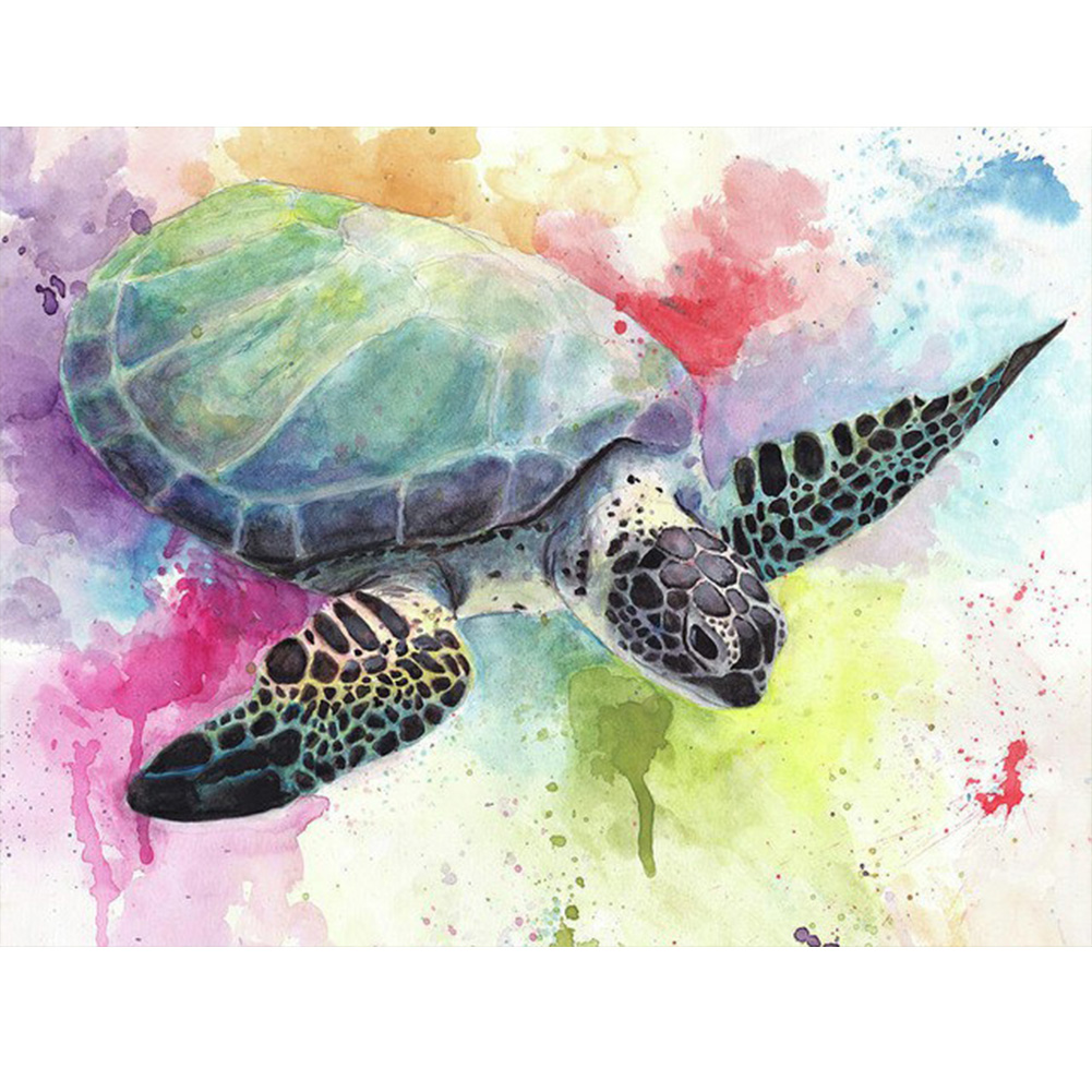 

Turtle - Round Drill Diamond Painting - 40*30CM, 501 Original