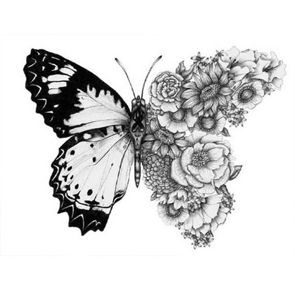 

Butterfly - Round Drill Diamond Painting - 50*40CM, 501 Original