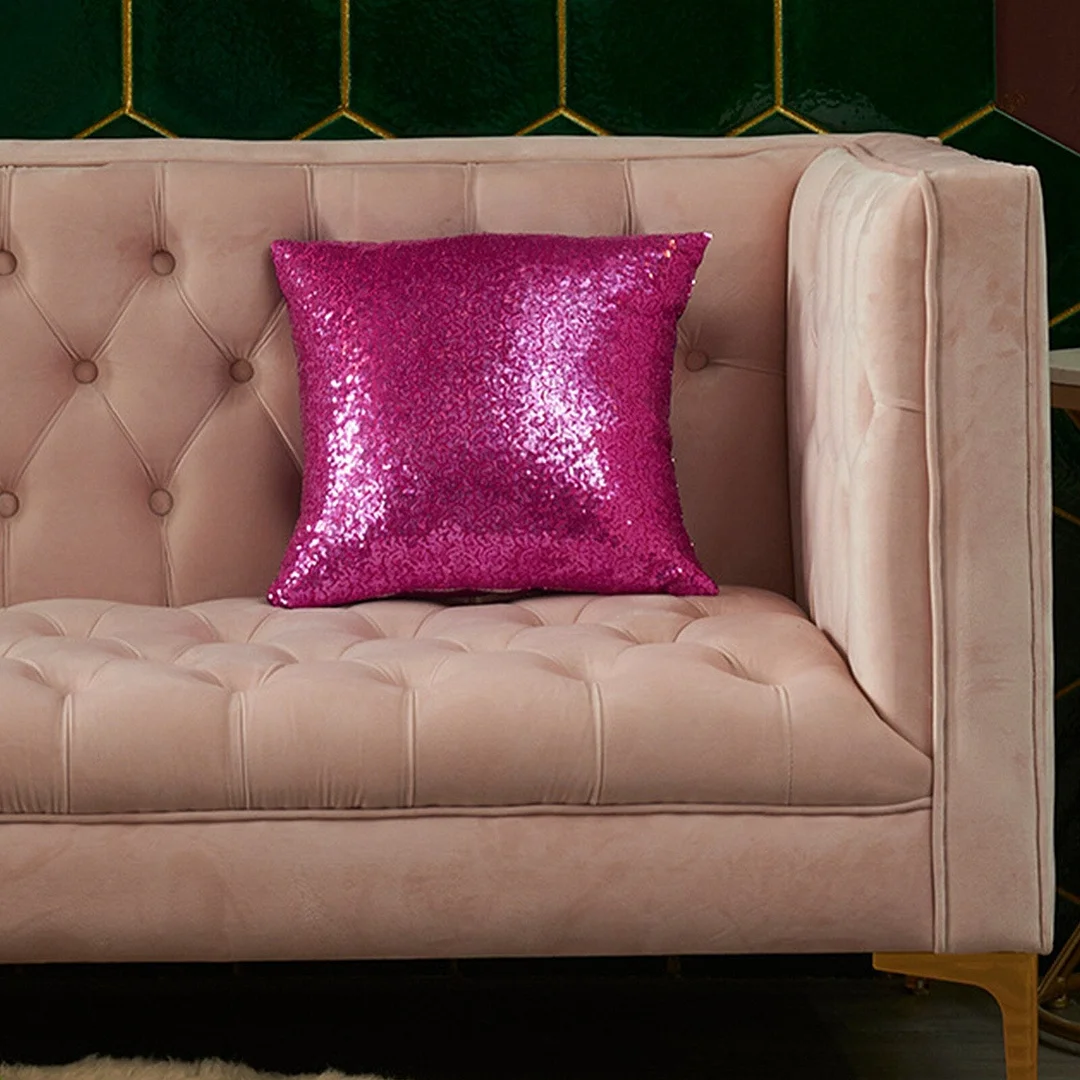 Cushion Cover 40*40cm Luxury Mermaid Glitter Pillow Pillowcase with Sequin  Throw pillows Home Decor Pillow Cases