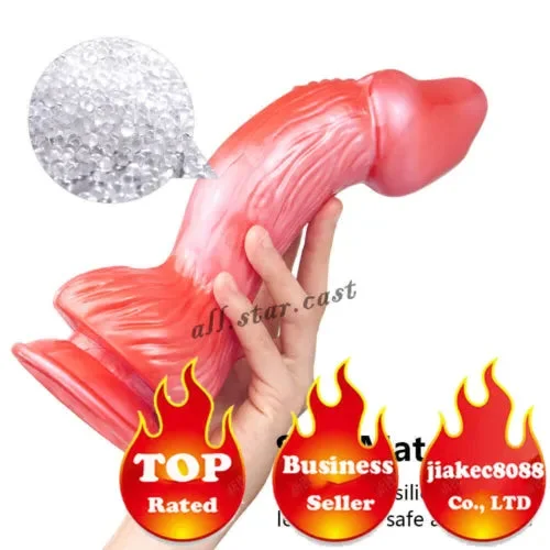 pornhint Pornhint Huge Soft Peni Silicone Dildos Anal Butt Plug Masturbator Realistic Massage Toys