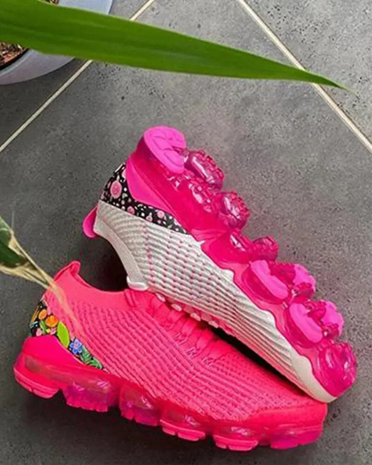 2020 Women Sneakers Summer Outdoor Sports Shoes Multicolor Leisure Comfortable Lace Up Plus Size Zapatos De Mujer Casual Shoes