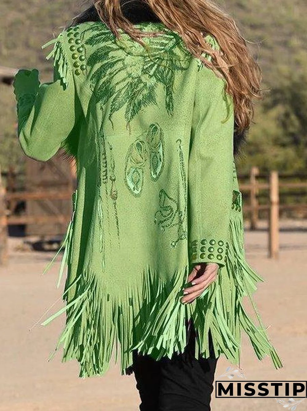 Boho Tassel Daily Coat