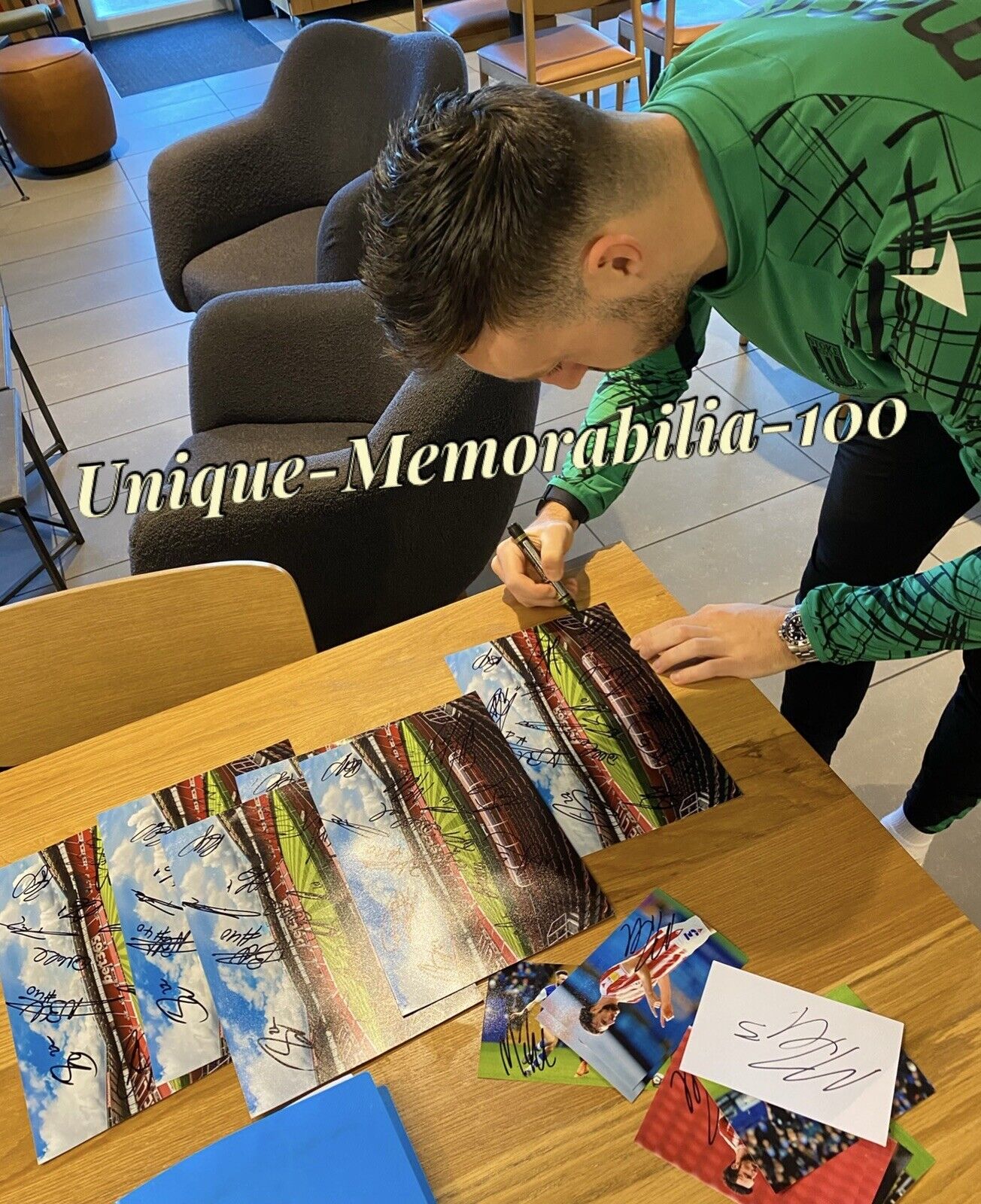 Stoke City Photo Poster painting Signed By 2021/22 Squad Inc Campbell, Ince, Davies, Exact Proof