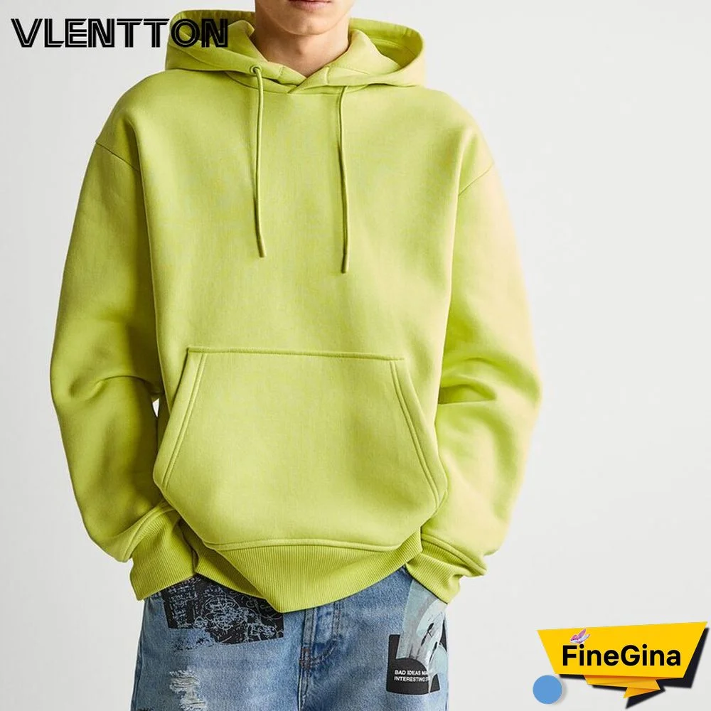 Autumn Winter Men Black Hoodie Multicolor Basic Hoodies Sweatshirts Casual Long Sleeve Loose Pullovers Tops Male