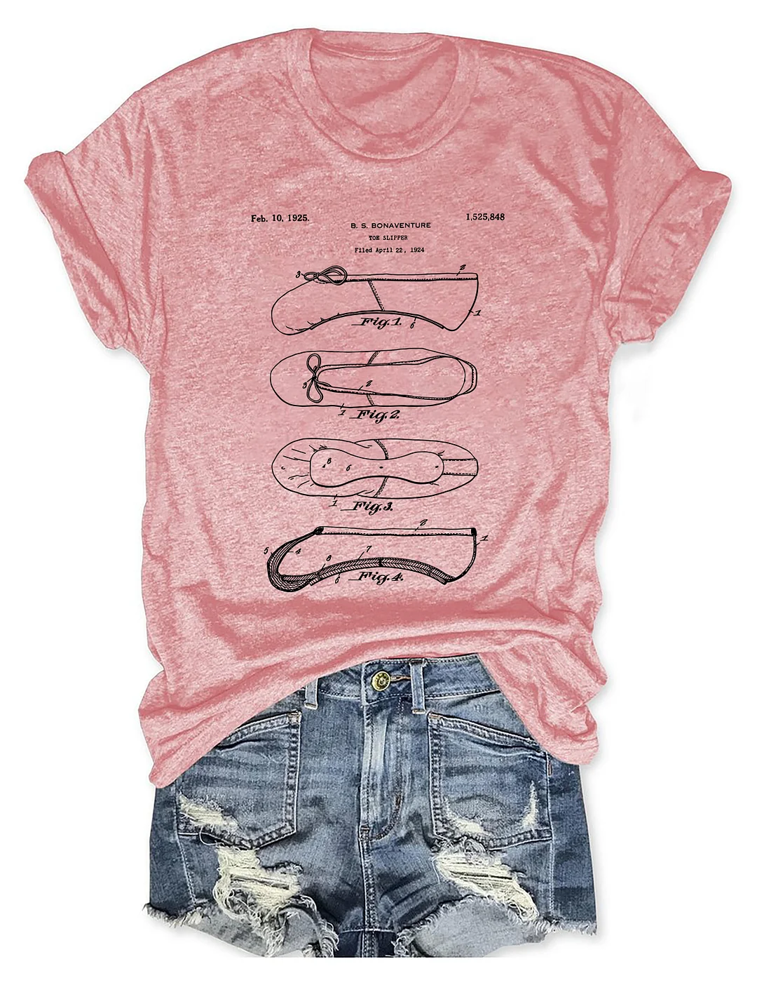 Ballet Slipper Patent T-shirt