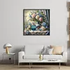 Flower Vase-14CT Stamped Cross Stitch 40*40cm tapestrymarket