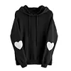 Full-body Printed Crewneck Jacket Diy Plus Fleece Hooded Clothes