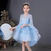 Kid Girl White Princess Piano Formal Dress