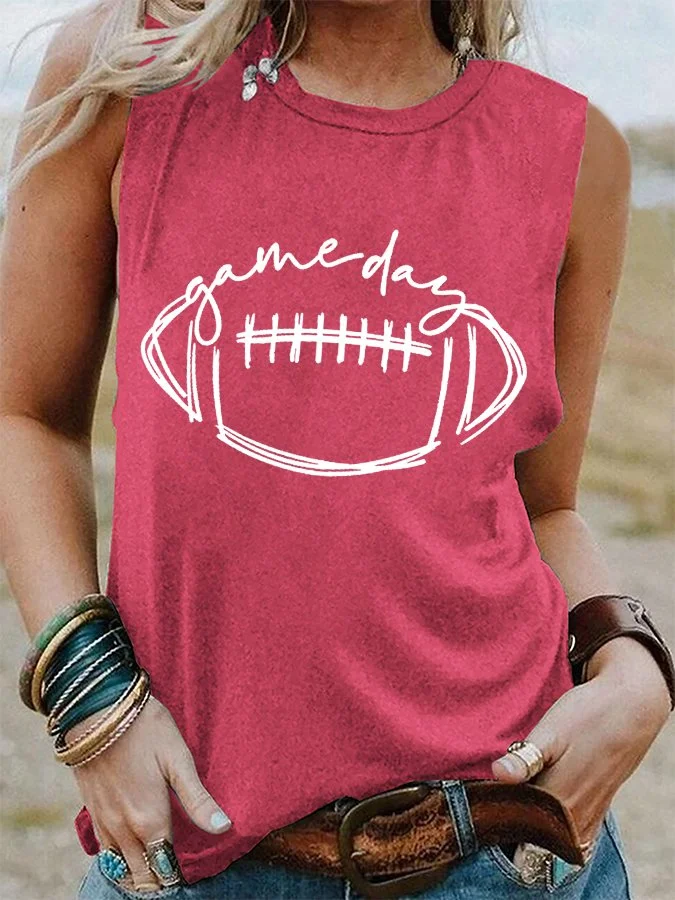 Game Day Football Lover Tank Top