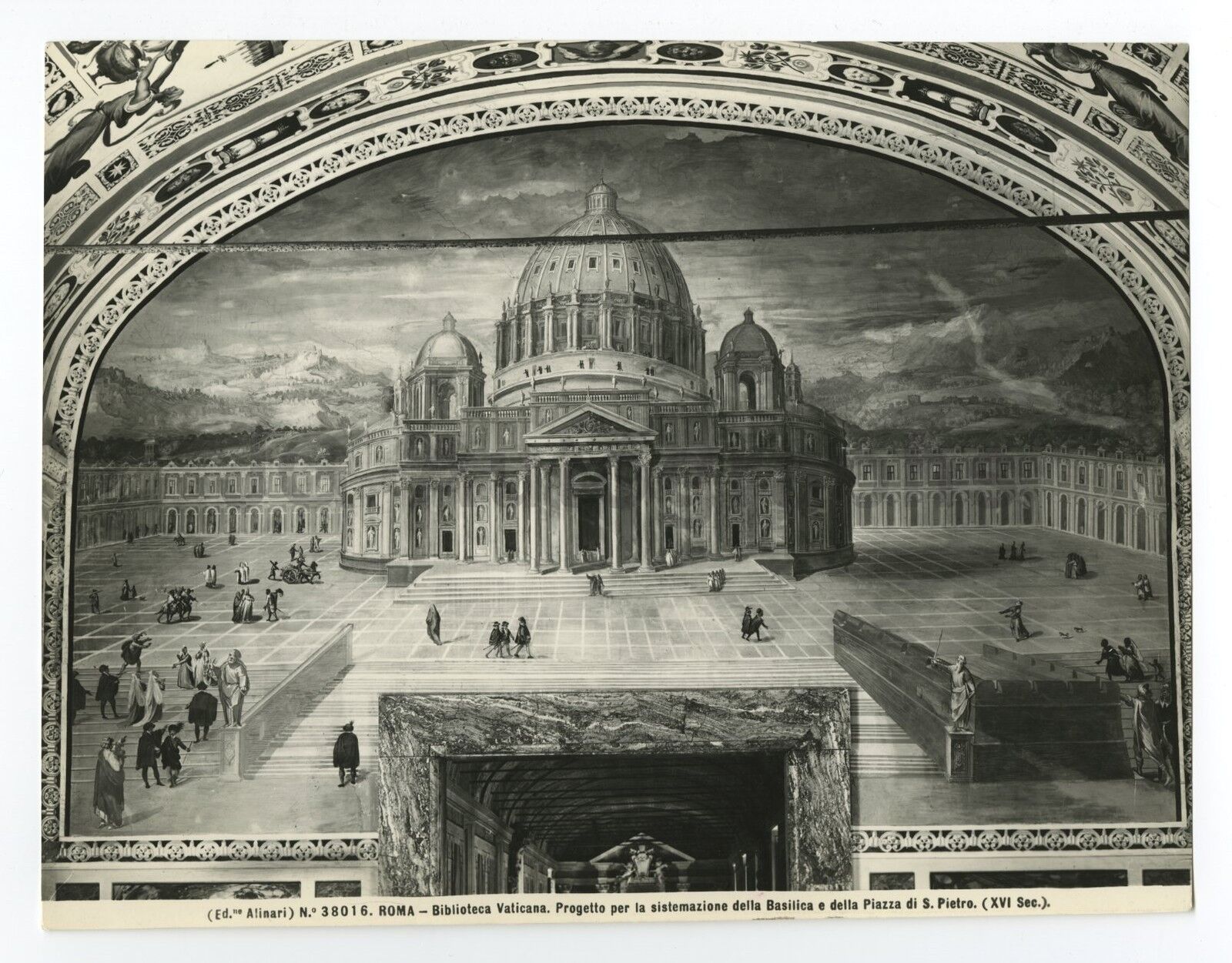 Vatican City - Vintage 8x10 Publication Photo Poster paintinggraph - St. Peter's Basilica