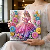 Framed Diamond Painting - Special Shaped - Girl (25x25cm)