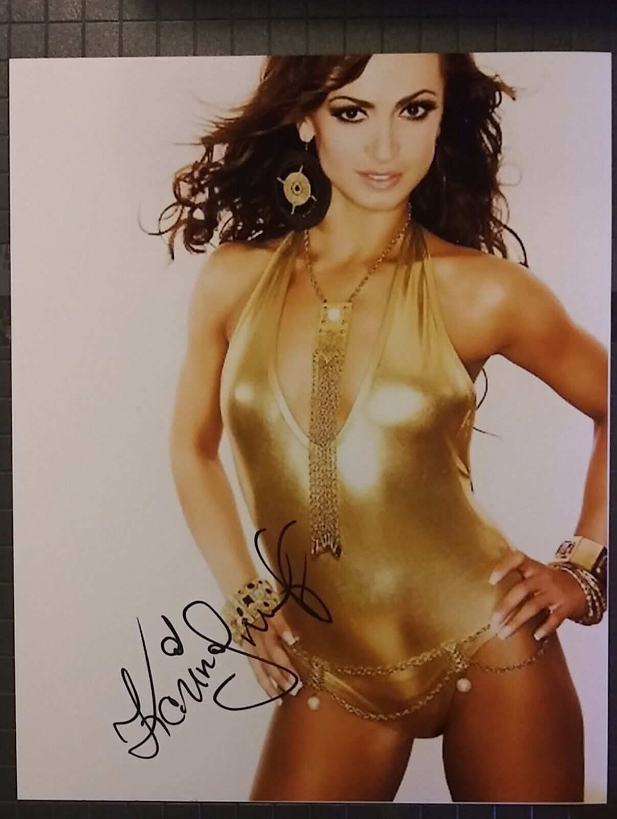 Karina Smirnoff signed 8x10