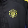 2025/2026 Manchester United Windbreaker Black Football Shirt 1:1 Thai Quality