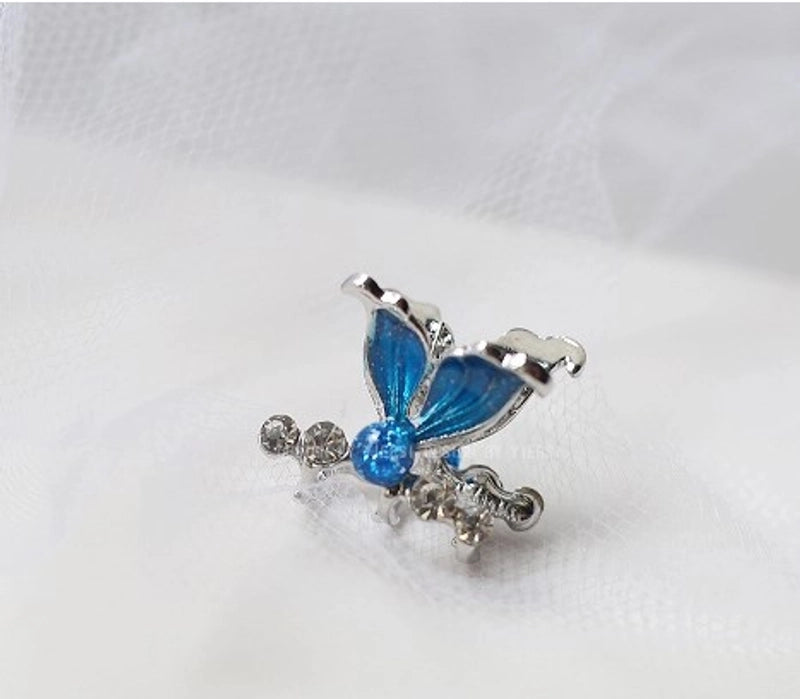 Women’s Minimalist Classic Style Starfish Alloy Inlay Rhinestones Hair Claws