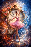 Luxury AB Velvet Diamond Painting Kit - Beauty Dancer
