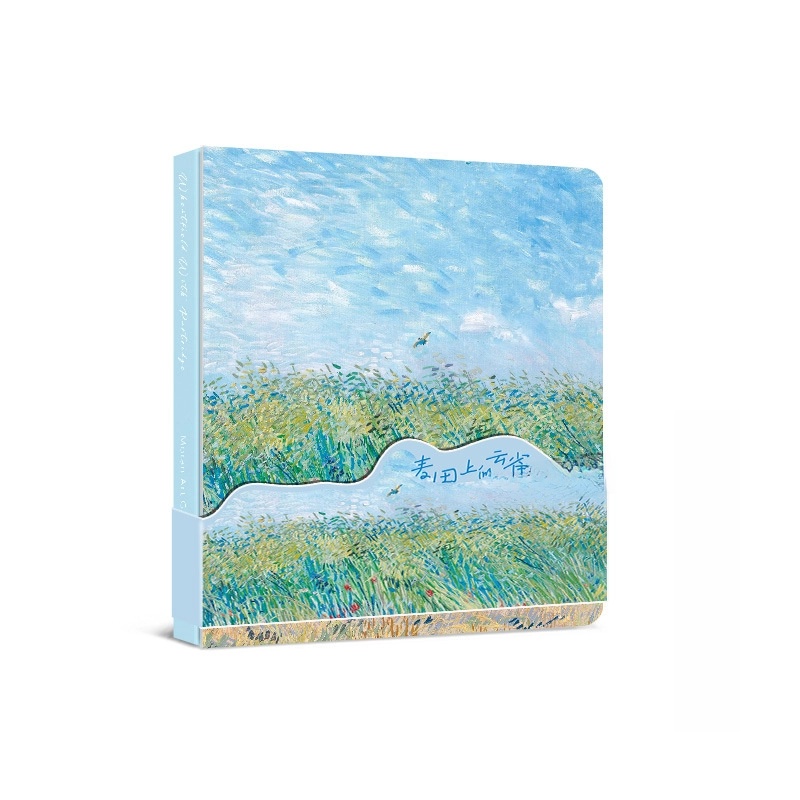1 Piece Oil Painting Learning Graduation Paper Elegant Classical Notebook