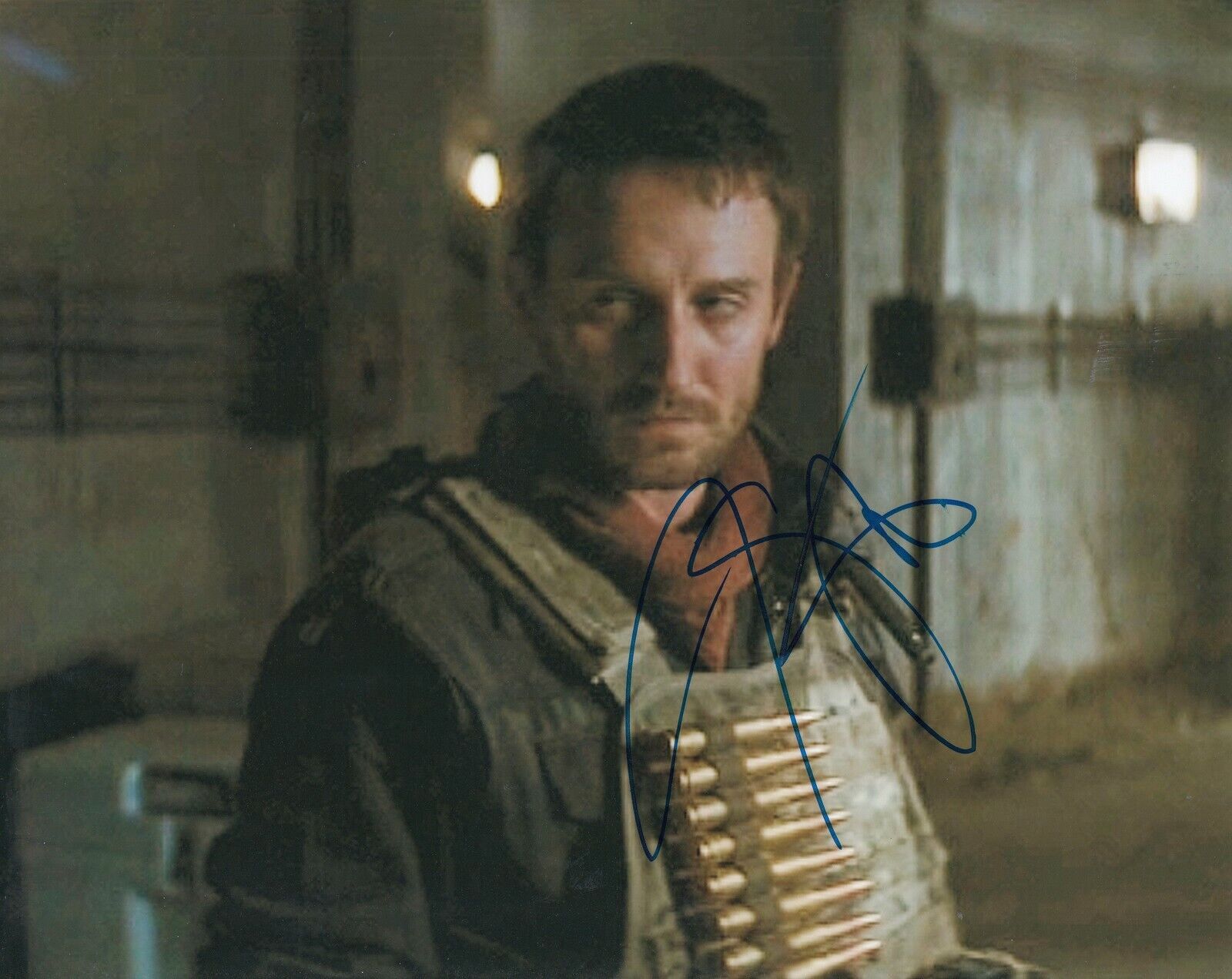 JOSH STEWART signed (BATMAN THE DARK KNIGHT RISES) 8X10 Photo Poster painting *BARSAD* W/COA #3