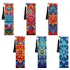 6 PCS Mandala Flowers 5D DIY Special Shaped Diamond Painting Bookmarks Kits with Tassels Diamond Art Kits Bookmarks for Adults Women