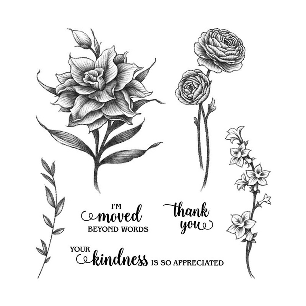 

Flowers (Seal) - Paper Craft Cutting Dies, 501 Original