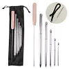 Rope Splicing Tool Kit Stainless Steel Knotter Tools for Double Braid Eye Line
