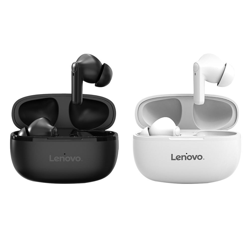 

Lenovo HT05 True Wireless Earbuds Bass Sound Bluetooth 5.0 In Ear Earphones, White, 501 Original