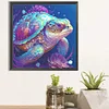 Diamond Painting -DIY Round Partial AB Drill Sea Turtles(45x45cm)