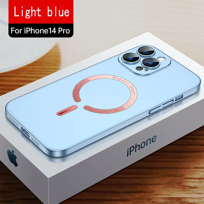 Suitable For iPhone13/14 Wireless Magnetic Attraction Mobile Phone Case