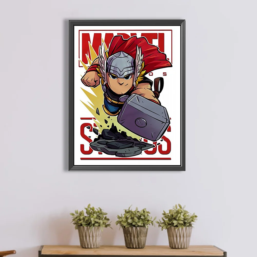 Full Square Diamond Painting 35*45cm - Superhero