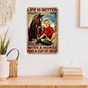 Girl And Horse - Vintage Metal Signs - 20*30cm/30*40cm - Western