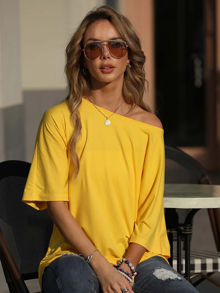 Bestdealfriday Women's Round Neck T-Shirt