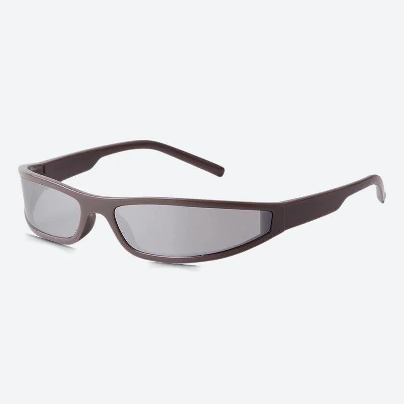 Brownm Futuristic Sunglasses