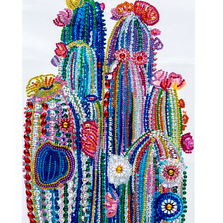 Cactus  Special Shape Partial  Diamond Painting 30*40cm