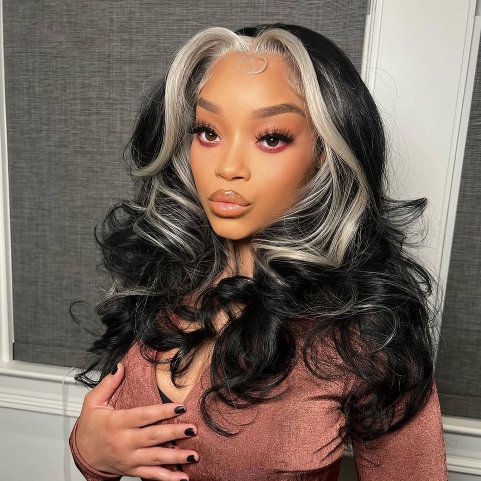 Body Wave Hair Transparent Lace Front Body Hair Black US Mall Lifes