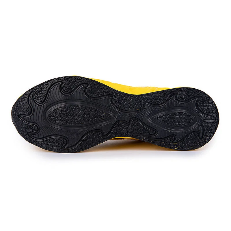 Softsfeel Women's Relieve Foot Pain Perfect Walking Shoes - Yellow